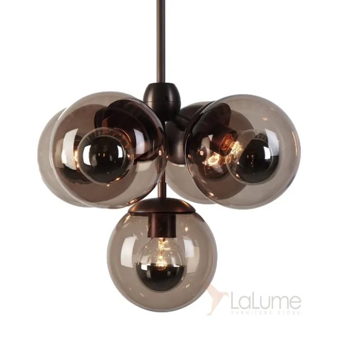 Люстра Modo Chandelier 5 Globes designed by Jason Miller in 2009 от LaLume