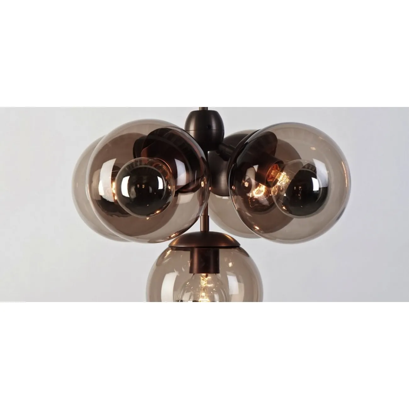 Люстра Modo Chandelier 5 Globes designed by Jason Miller in 2009 от LaLume