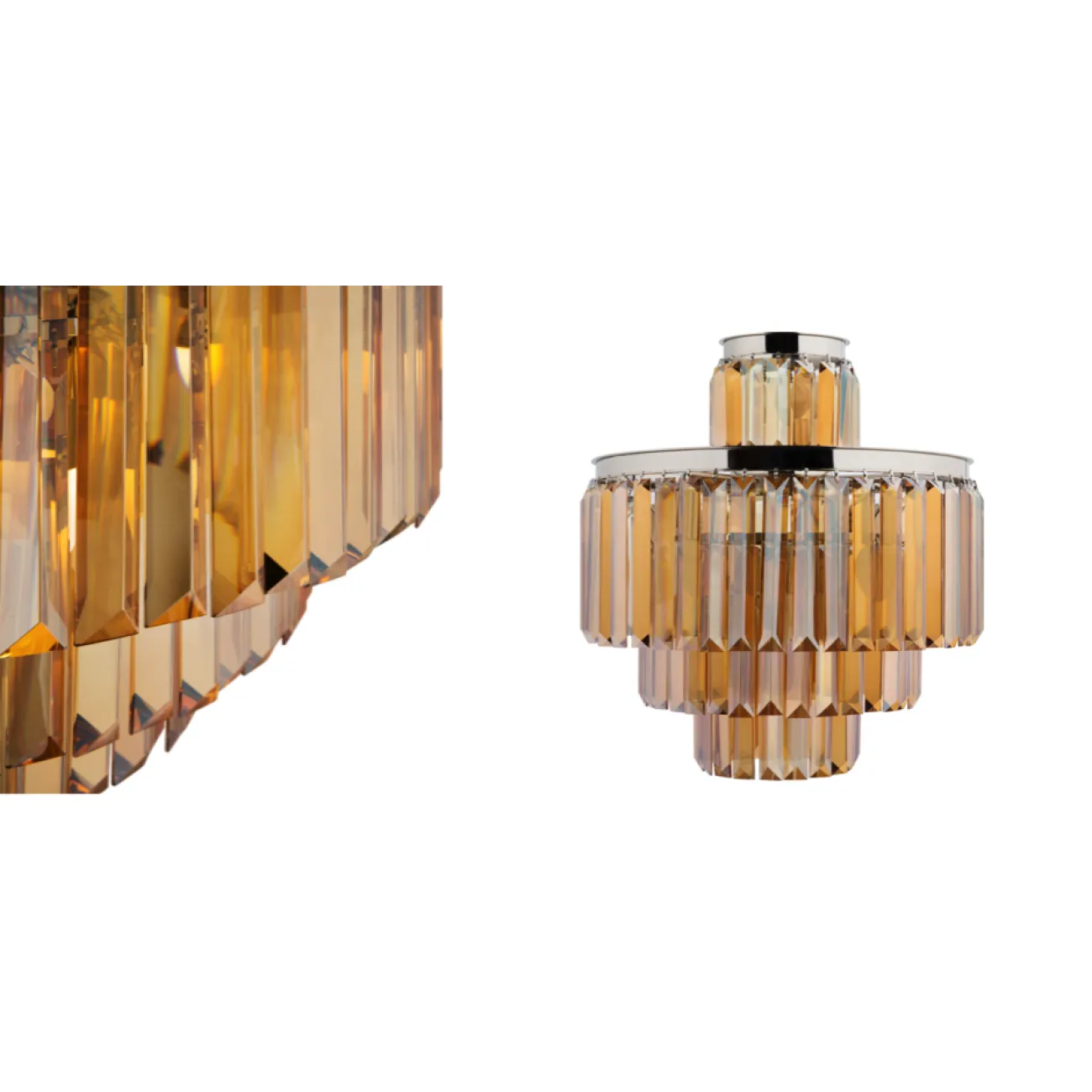 Люстра RH 1920s Odeon Smoke Chandelier 50/4 от LaLume