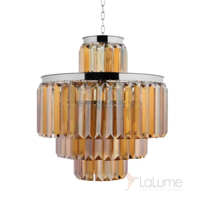 Люстра RH 1920s Odeon Smoke Chandelier 50/4 от LaLume