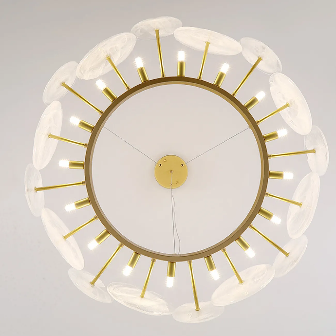 Подвесная люстра CLARA WHITE D80 от ImperiumLoft