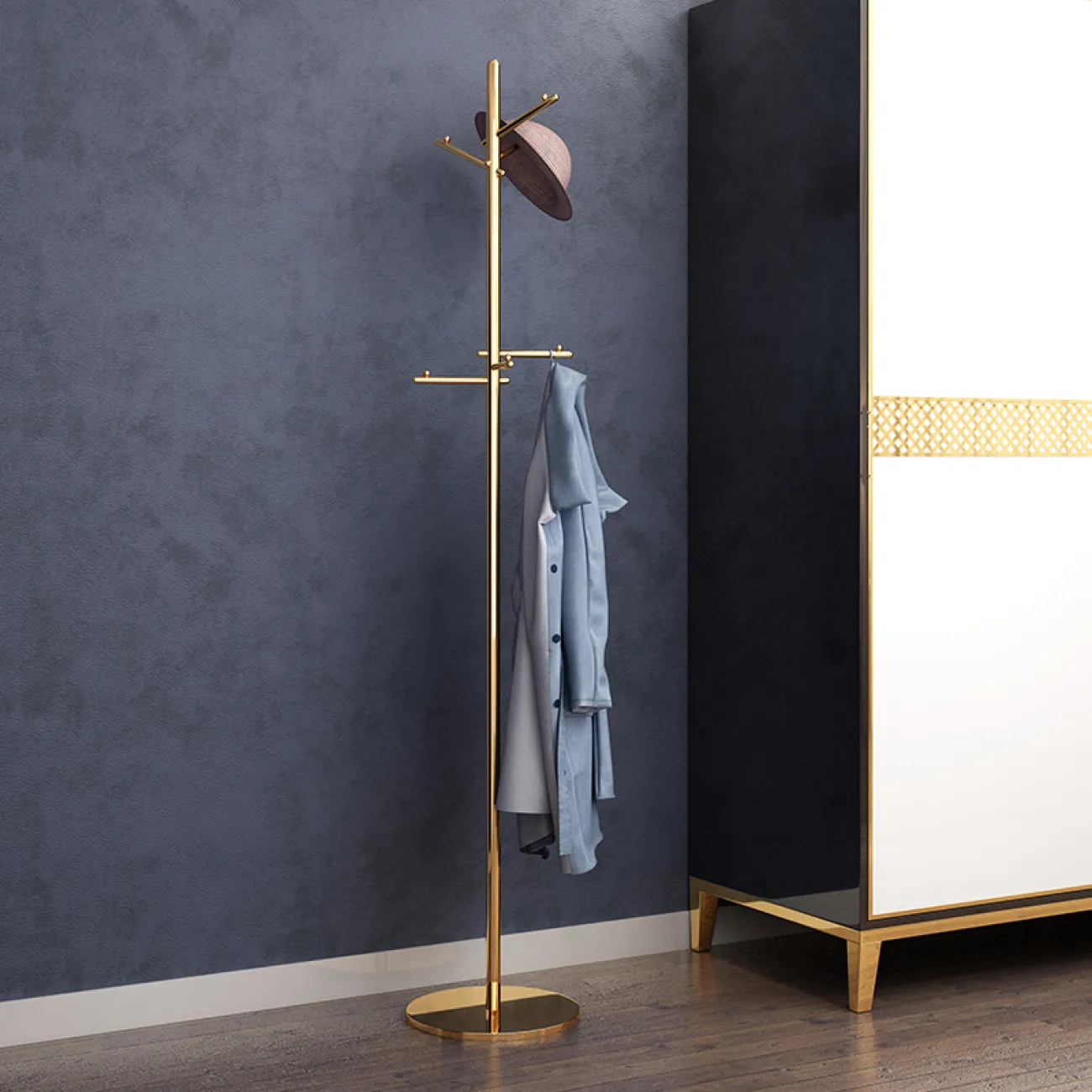 Золотая вешалка LaLume-TR00102