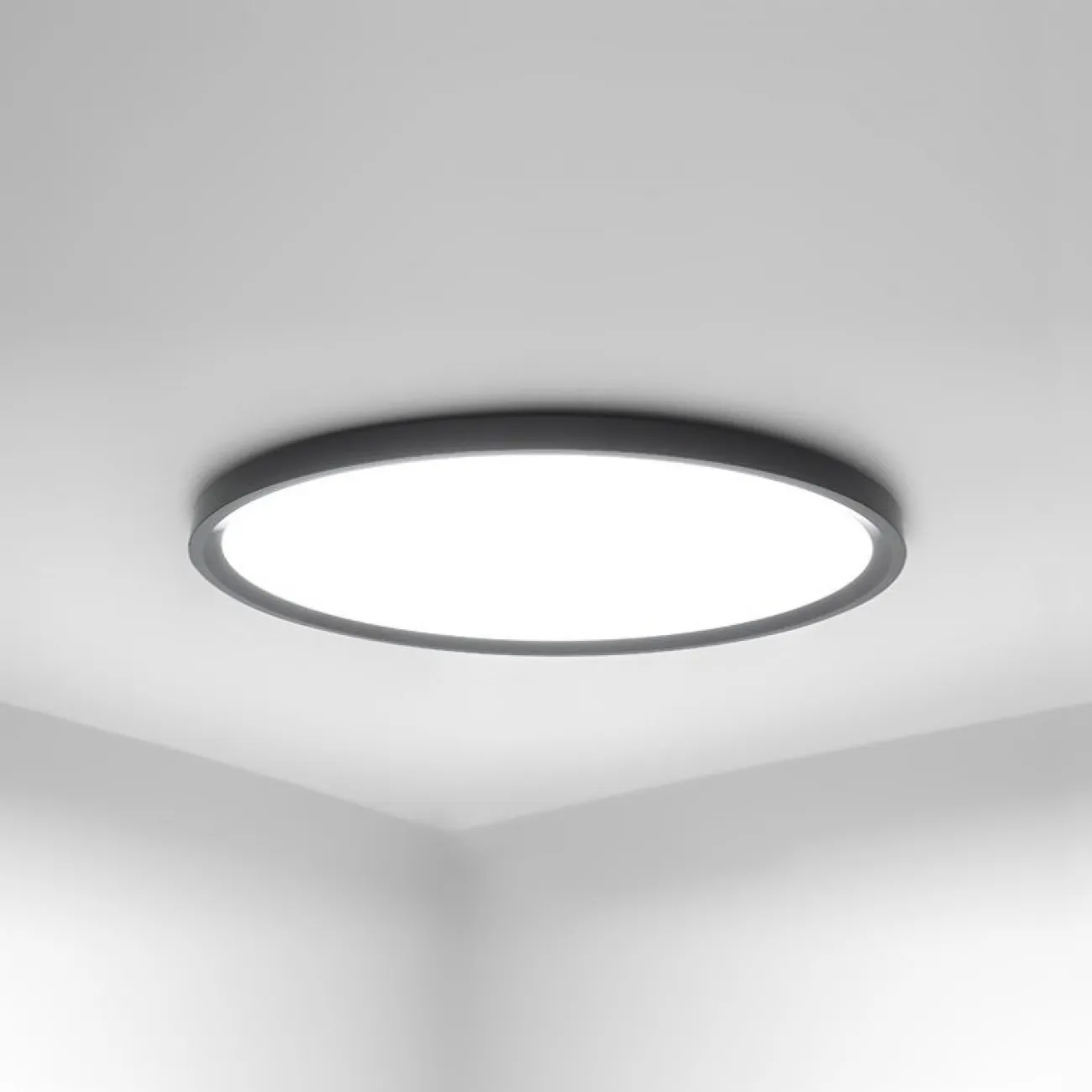 Потолочный светильник EXTRASLIM D40 Black от ImperiumLoft
