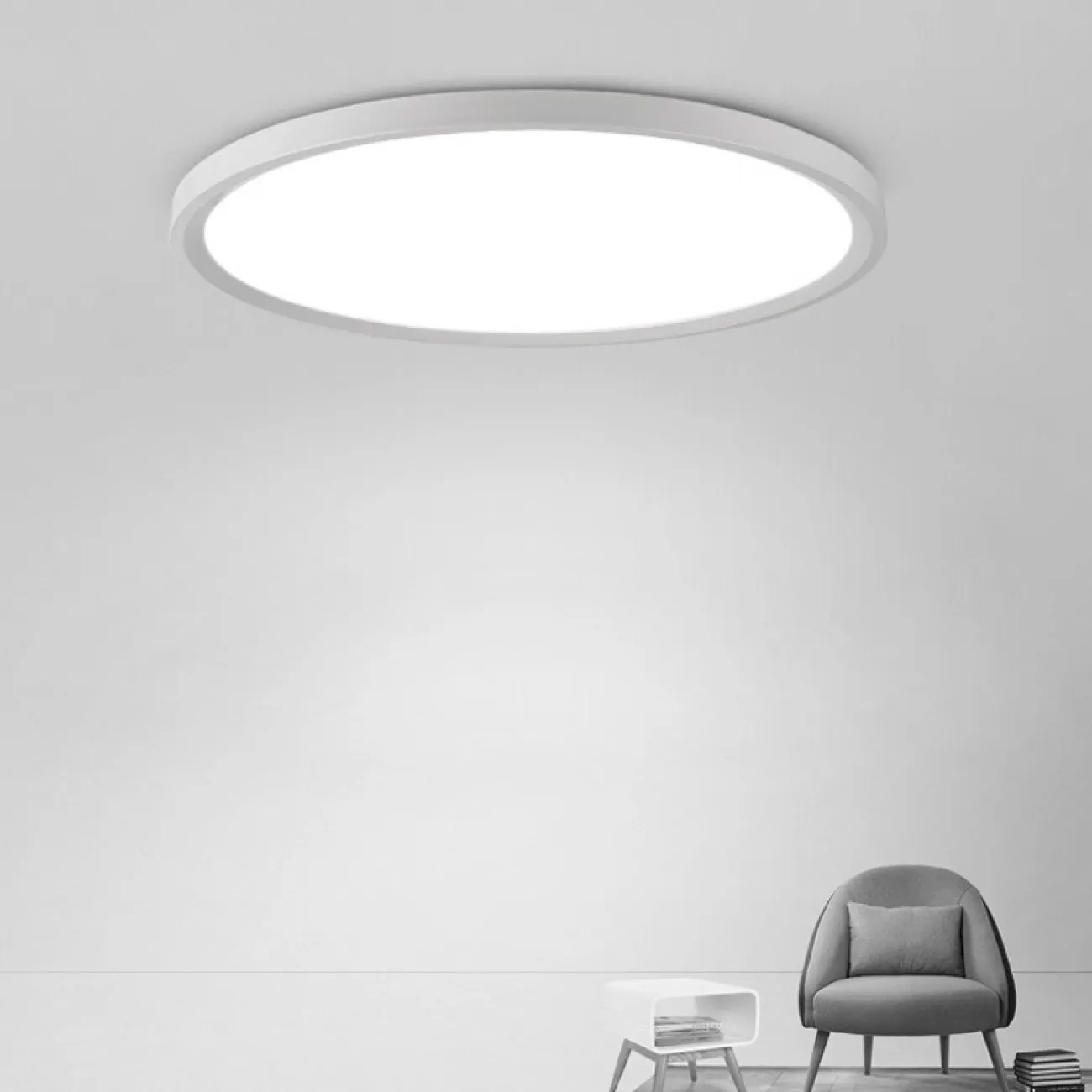 Потолочный светильник EXTRASLIM D40 Black от ImperiumLoft