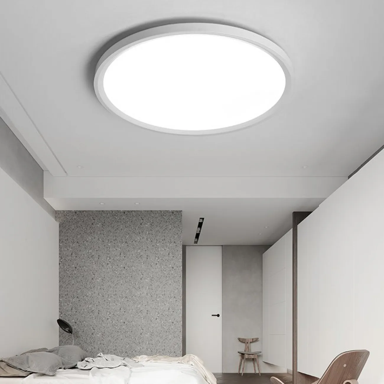 Потолочный светильник EXTRASLIM D40 Black от ImperiumLoft