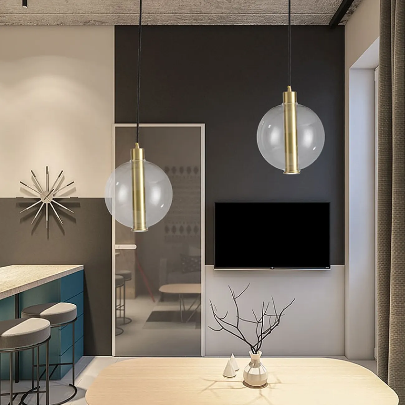 Подвесной светильник CENTER 2 от ImperiumLoft