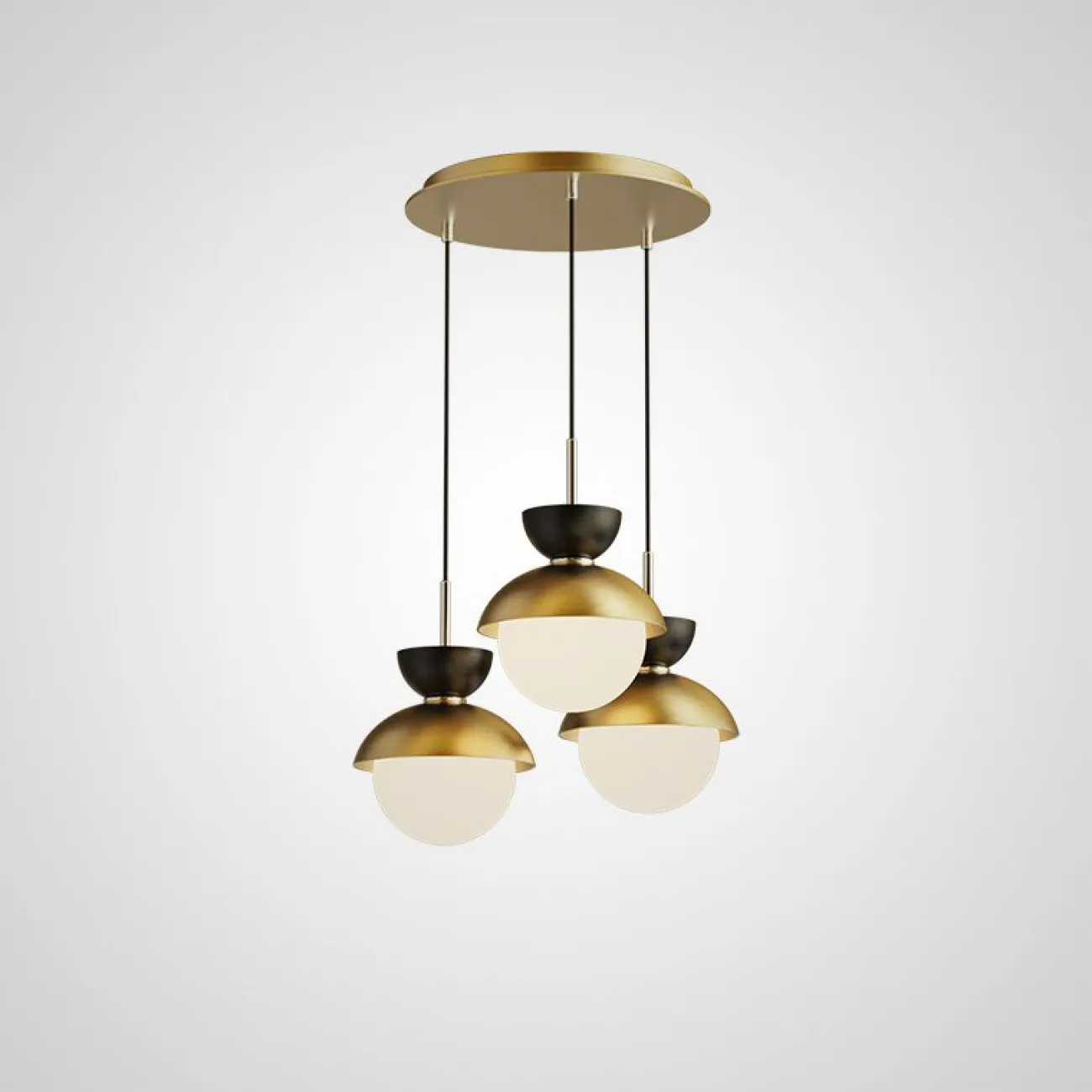 Подвесной светильник POMPON GOLD от ImperiumLoft