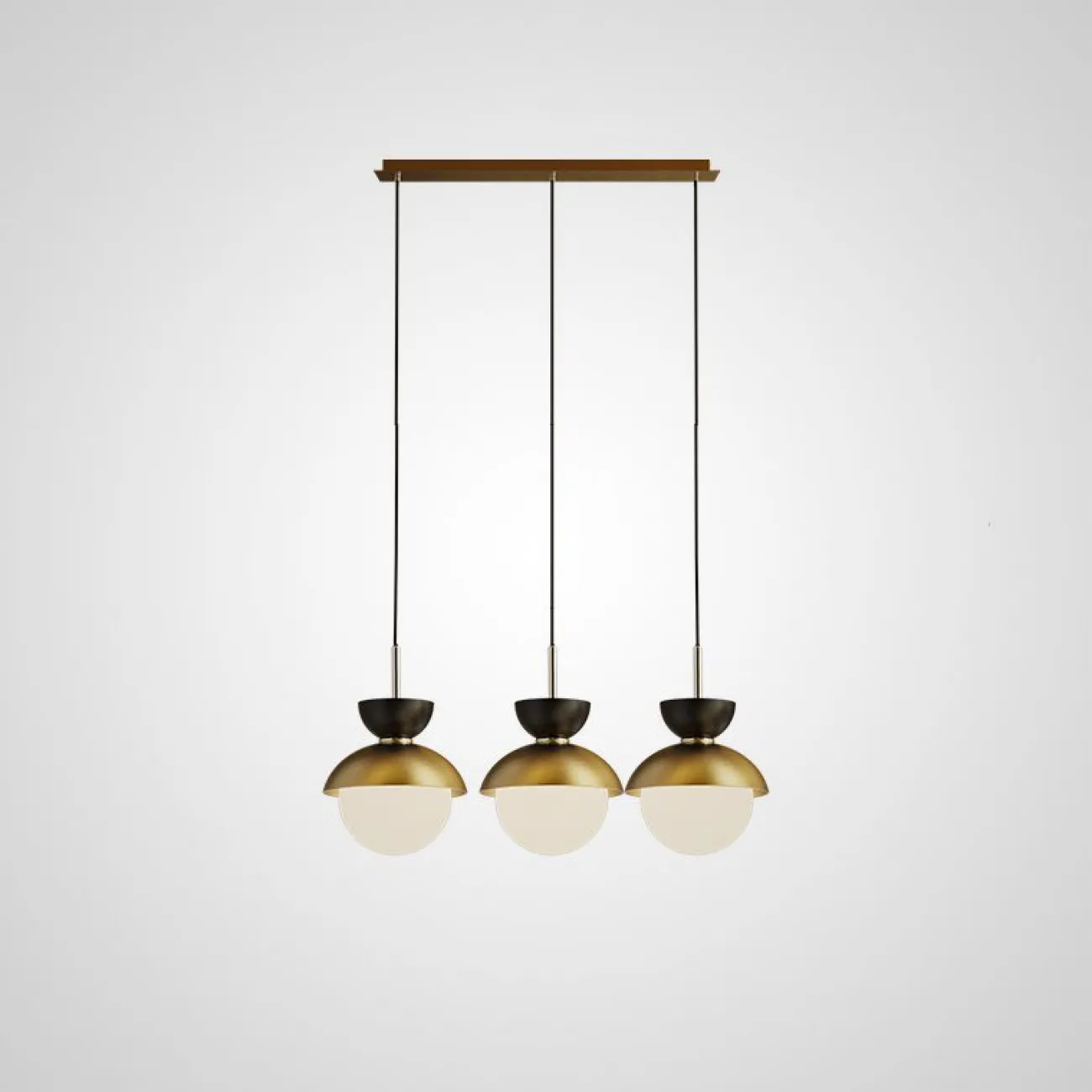 Подвесной светильник POMPON GOLD от ImperiumLoft