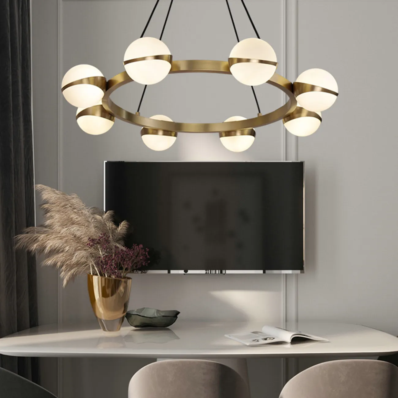 Подвесная люстра KAIRA CH D86 от ImperiumLoft