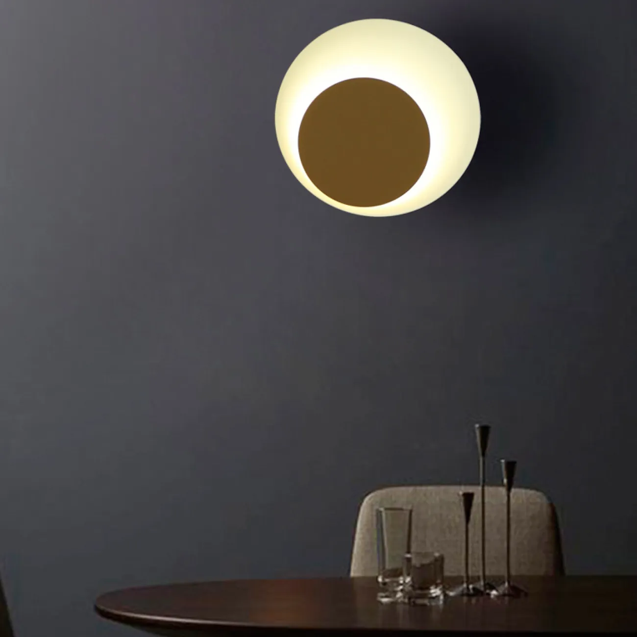 Бра TWIRL D32 White/Green от ImperiumLoft