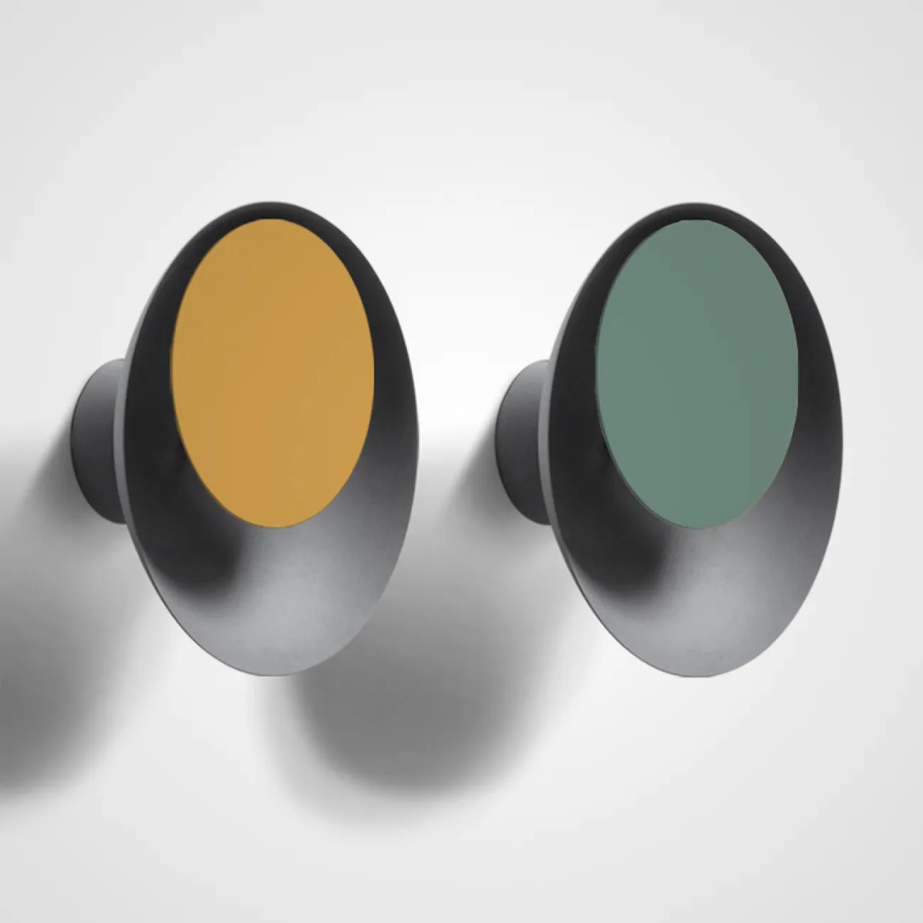 Бра TWIRL D32 White/Green от ImperiumLoft