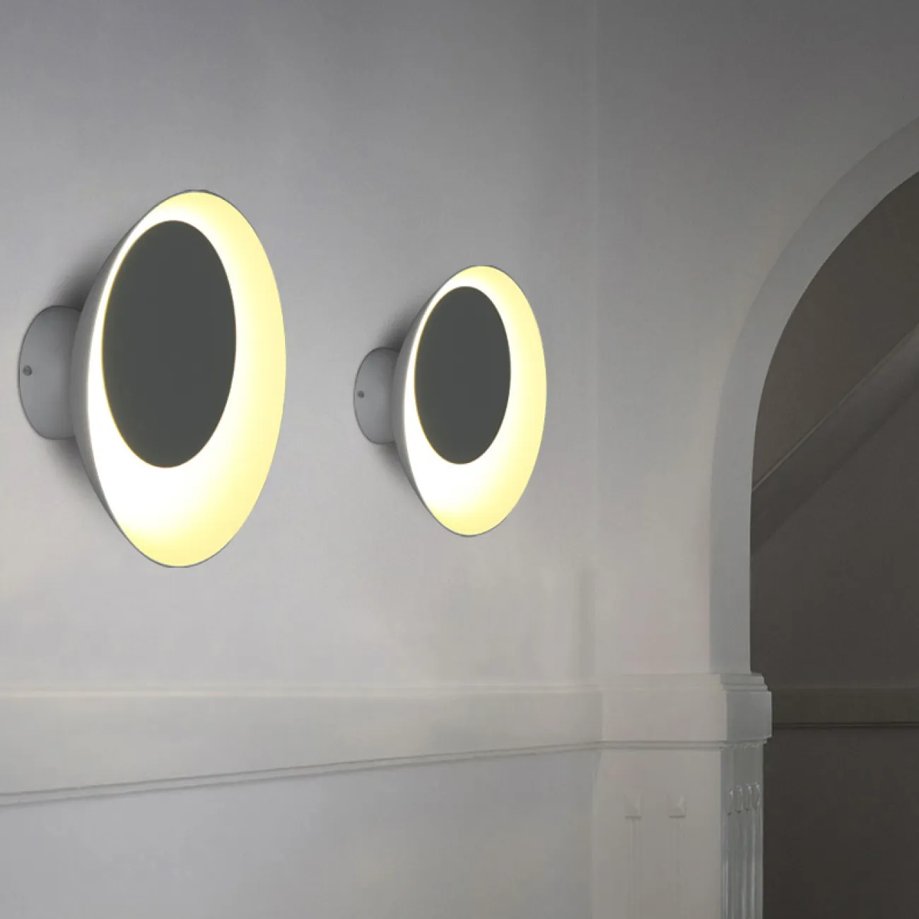 Бра TWIRL D32 White/Green от ImperiumLoft