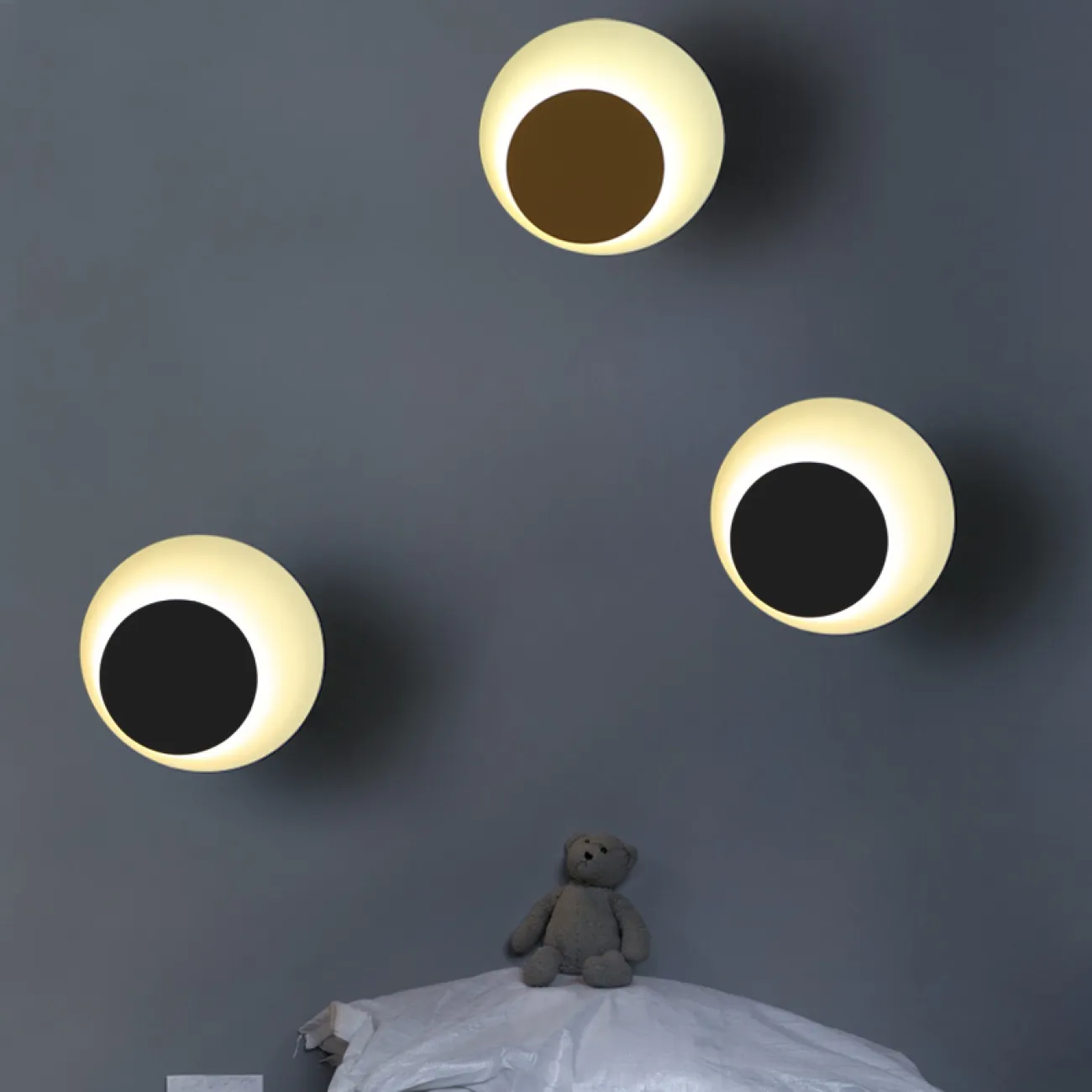 Бра TWIRL D32 White/Green от ImperiumLoft