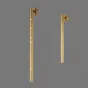 Настенный светильник ALEKSA WALL H80 Brass от ImperiumLoft