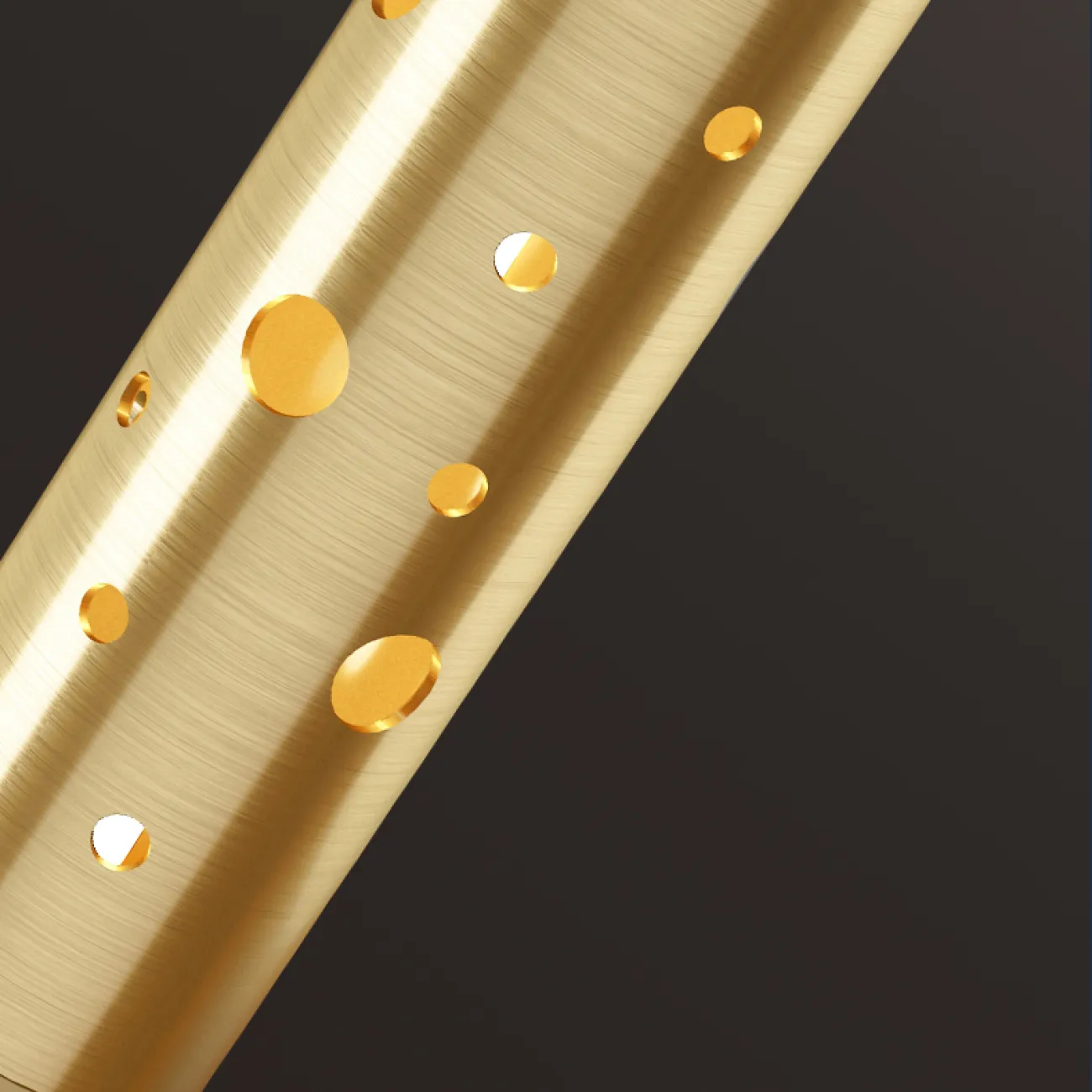 Настенный светильник ALEKSA WALL H80 Brass от ImperiumLoft