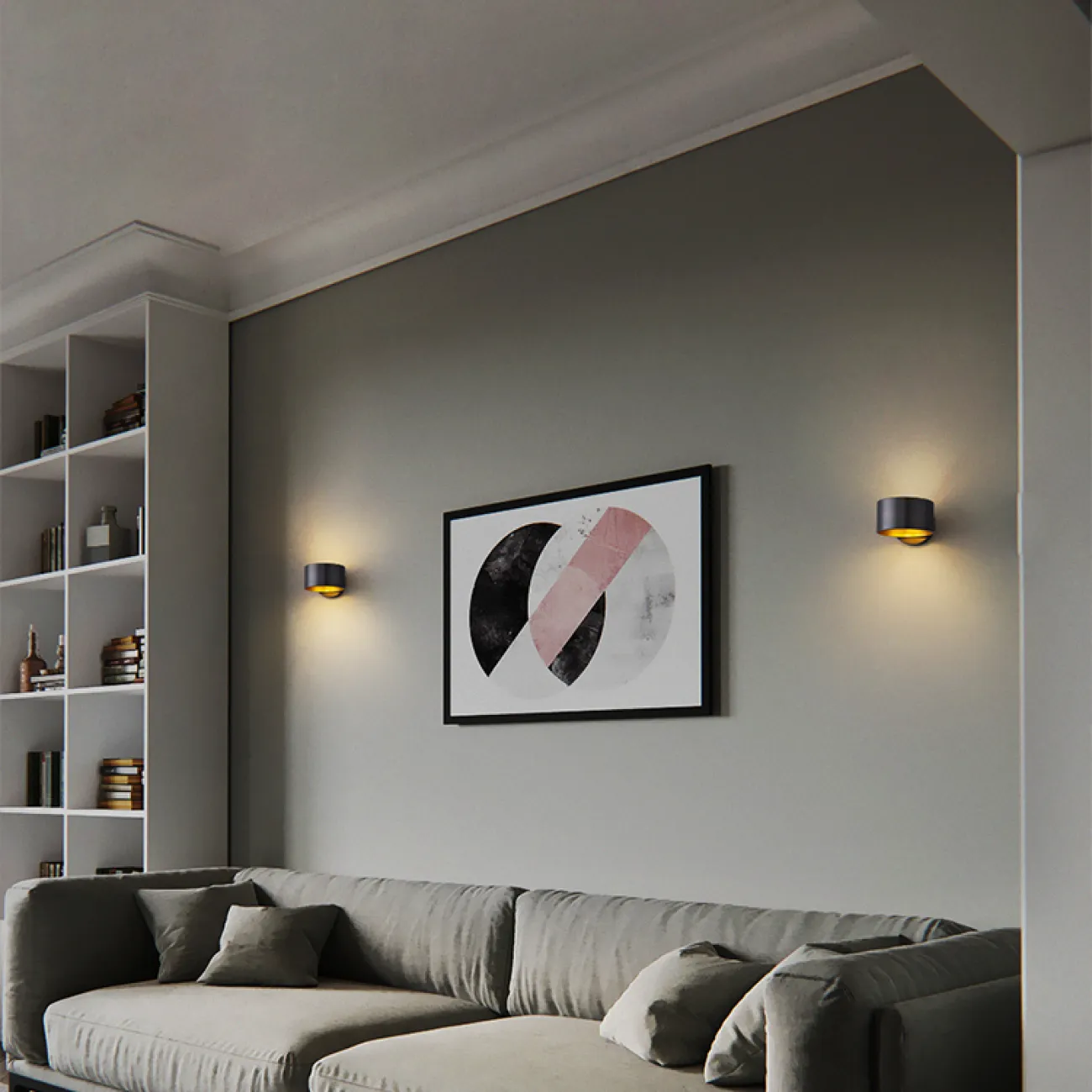 Настенный светильник HIND Brass от ImperiumLoft