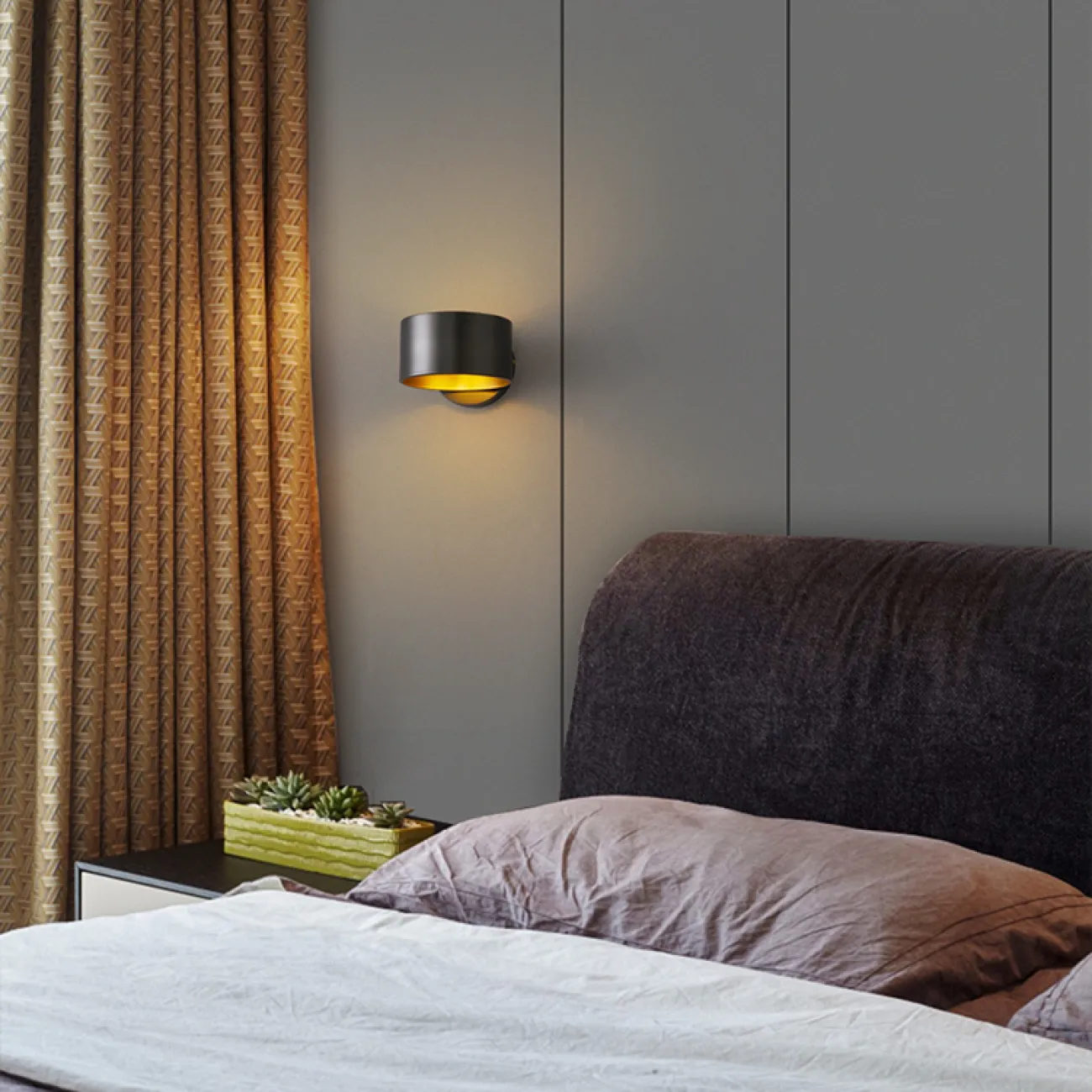 Настенный светильник HIND Brass от ImperiumLoft