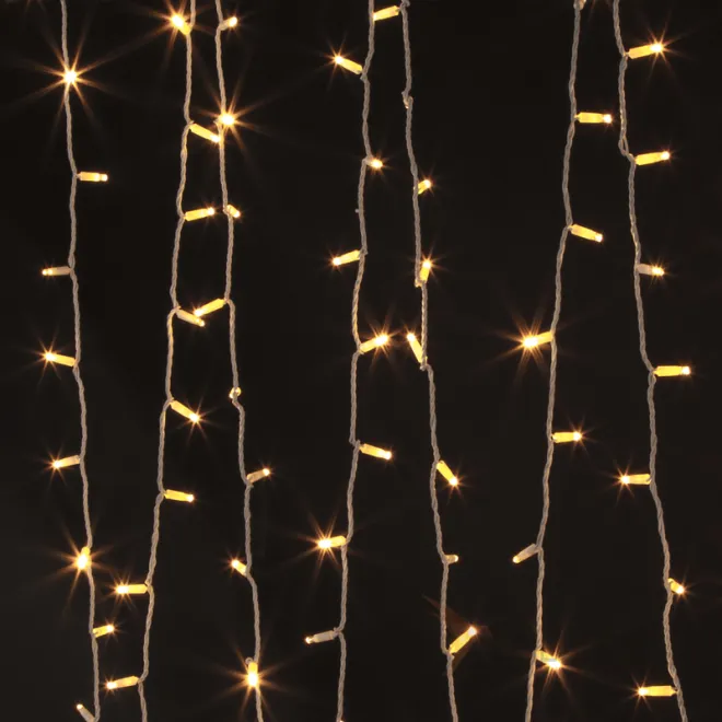 Гирлянда для улицы с Теплым светом