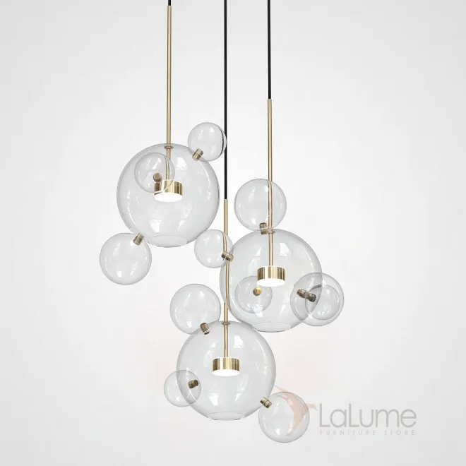 Люстра Bolle Circular Chandelier 14 BUBBLE Giopato & Coombes от ImperiumLoft