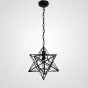 Люстра Black Star Clear Glass 35 см от ImperiumLoft