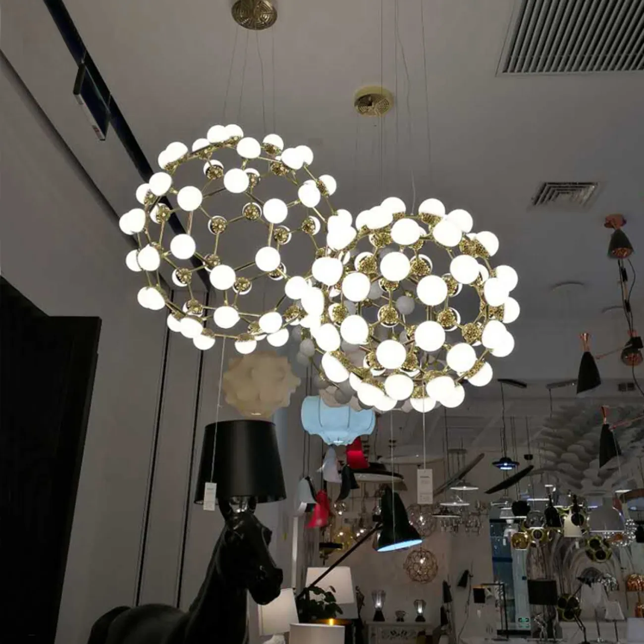 Подвесная люстра MESH от ImperiumLoft