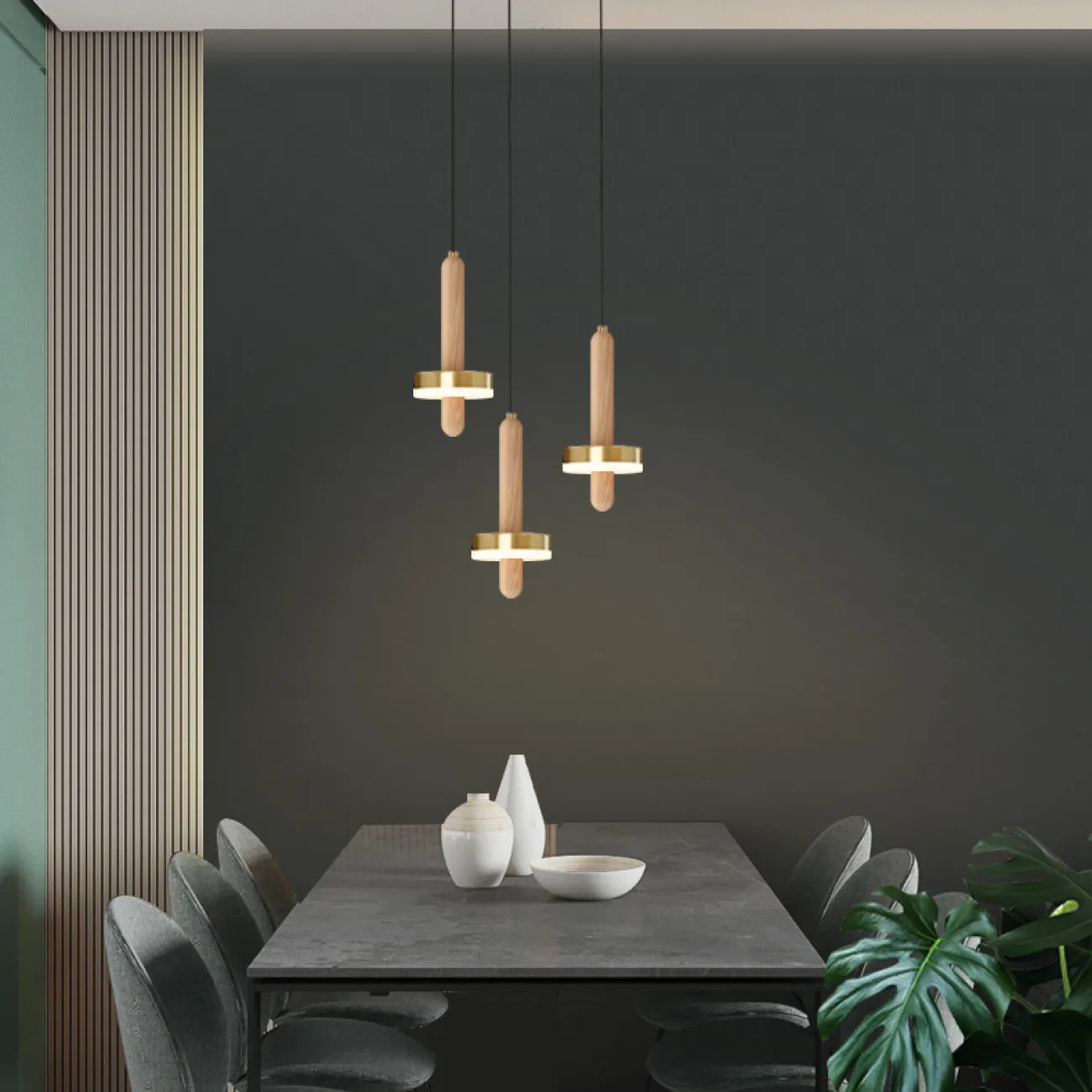 Подвесной светильник Falka Brown A от ImperiumLoft