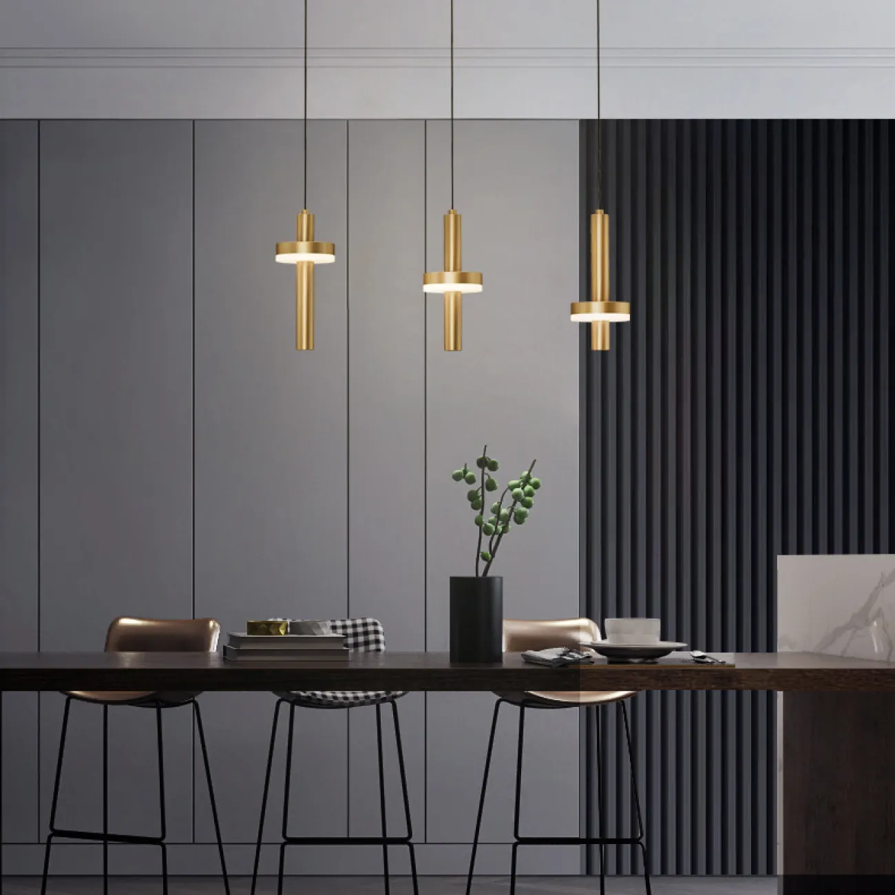 Подвесной светильник Falka Brown A от ImperiumLoft