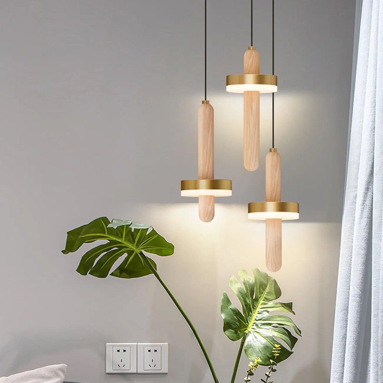 Подвесной светильник Falka Brown A от ImperiumLoft