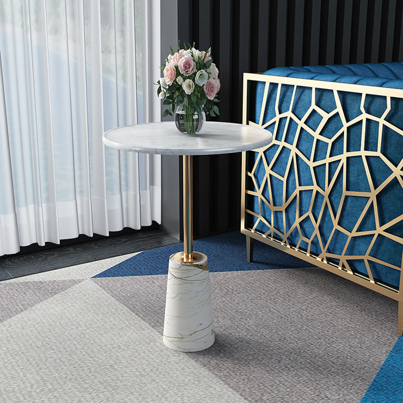 Дизайнерский журнальный столик LaLume-AP00181