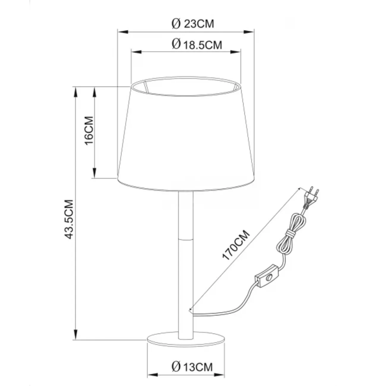Настольная лампа VERB TAB от ImperiumLoft