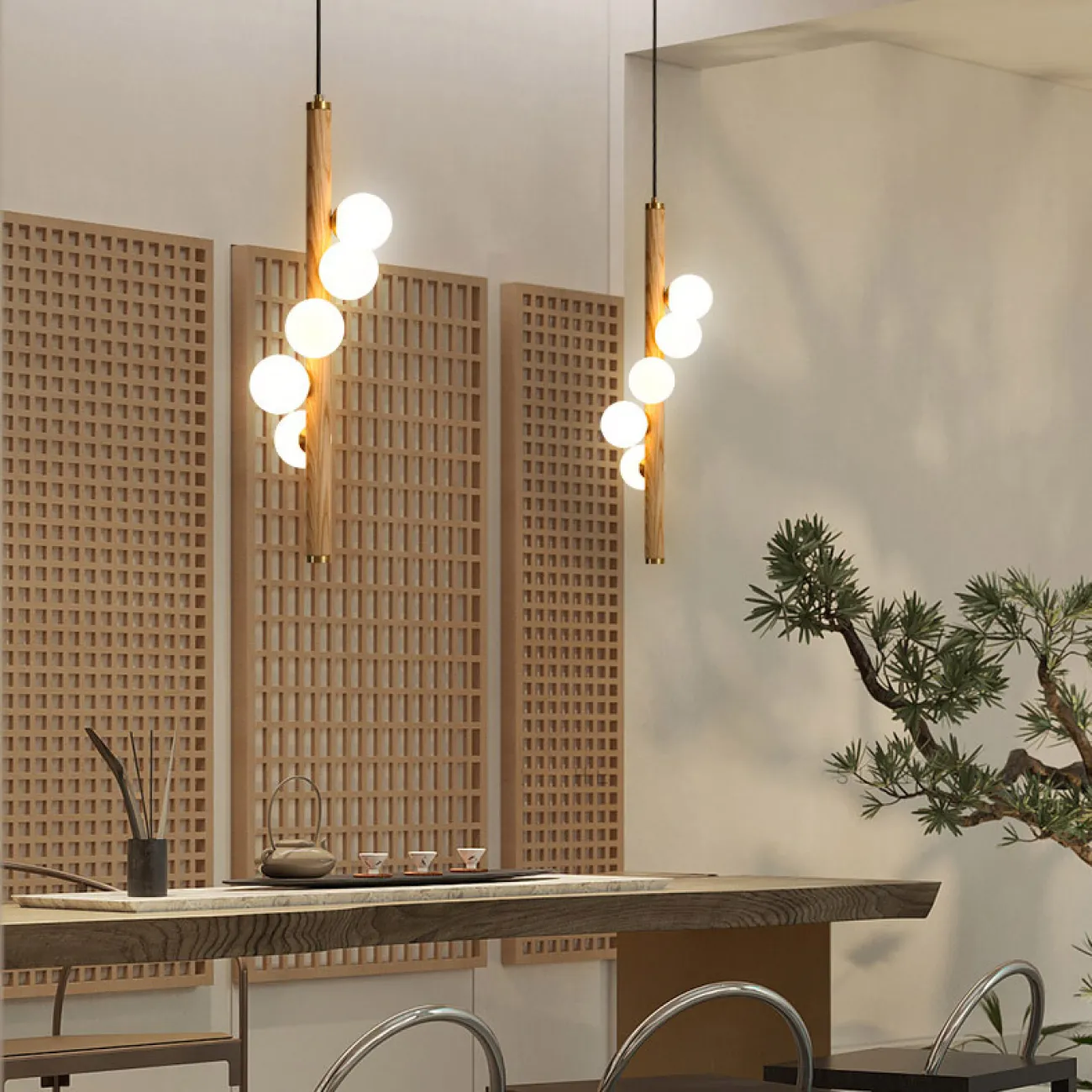Подвесной светильник WEST light brown от ImperiumLoft