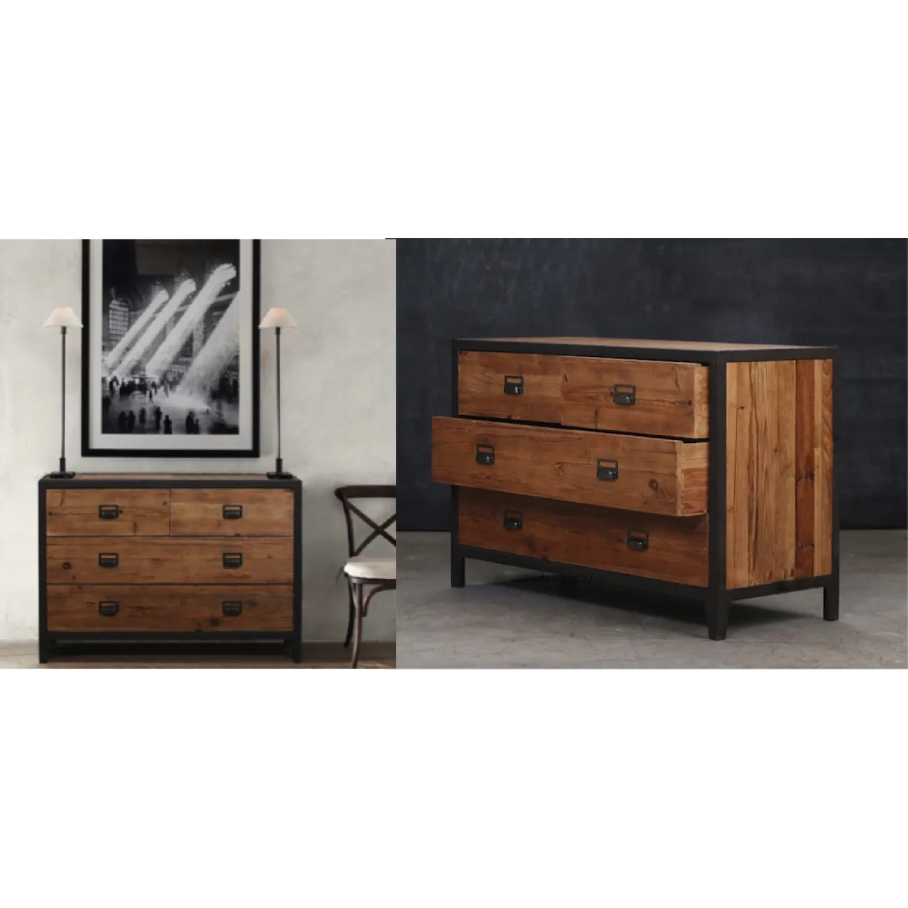 Комод Loft Industrial Iron от LaLume Комод Loft Industrial Iron от LaLume