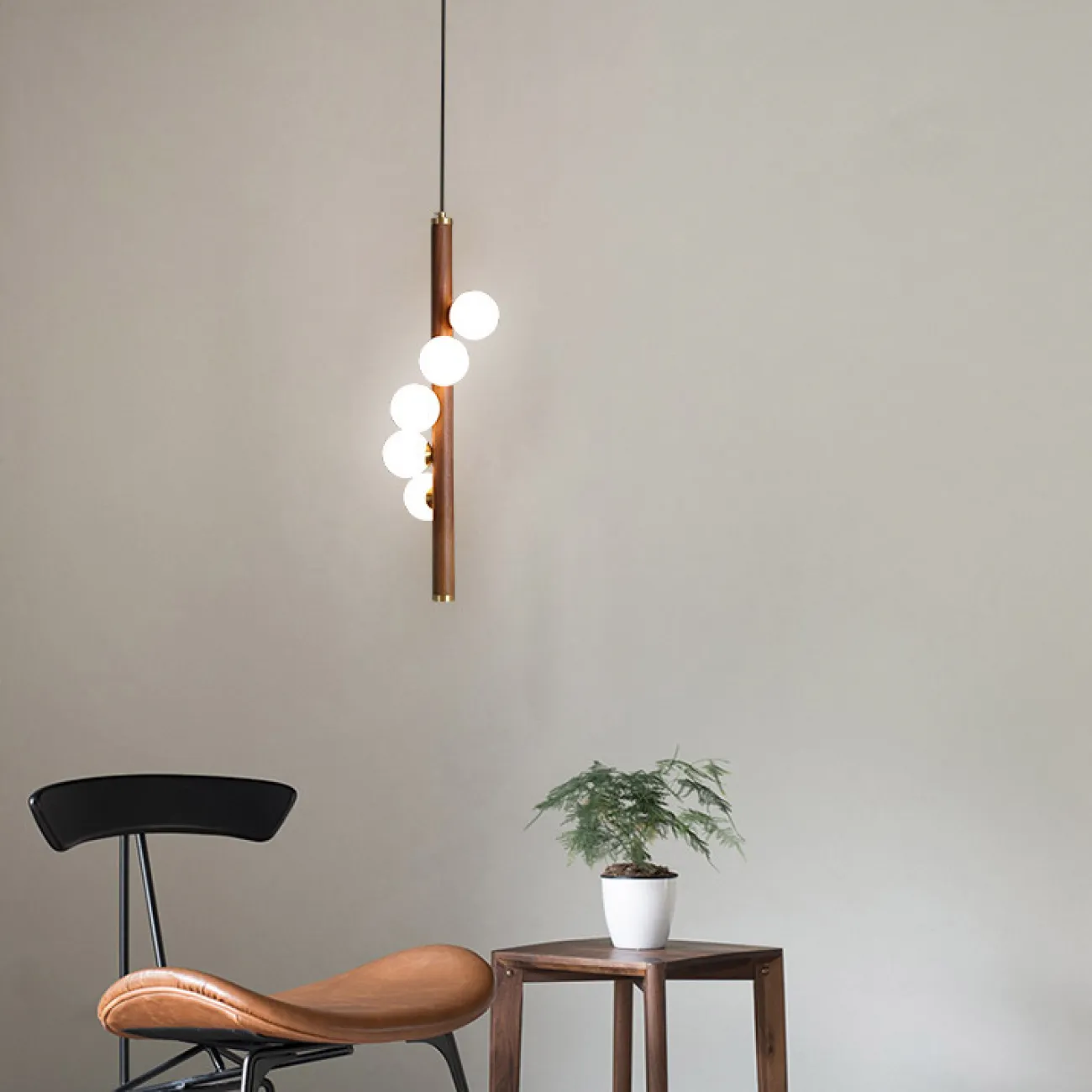 Подвесной светильник WEST light brown от ImperiumLoft