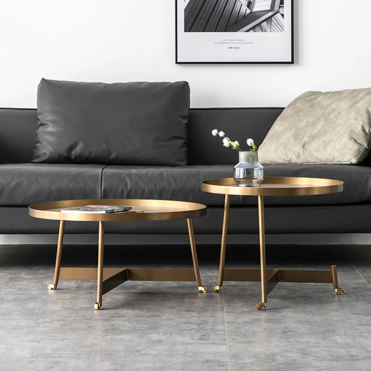 Дизайнерский журнальный столик LaLume-AP00277 Дизайнерский журнальный столик LaLume-AP00277