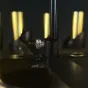 Люстра Empire Black Rectangular Chandelier Crystal от ImperiumLoft