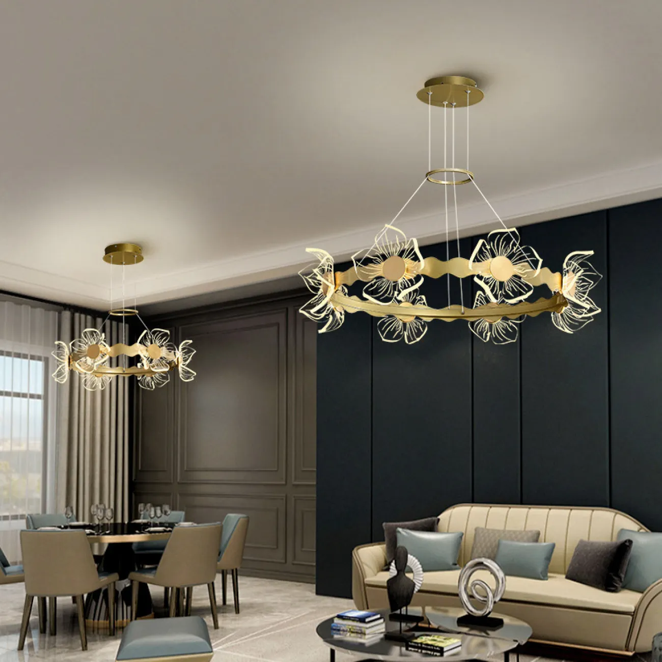 Подвесная люстра MIMOSA D58 от ImperiumLoft