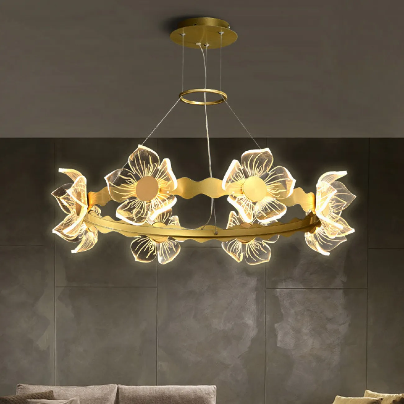 Подвесная люстра MIMOSA D58 от ImperiumLoft
