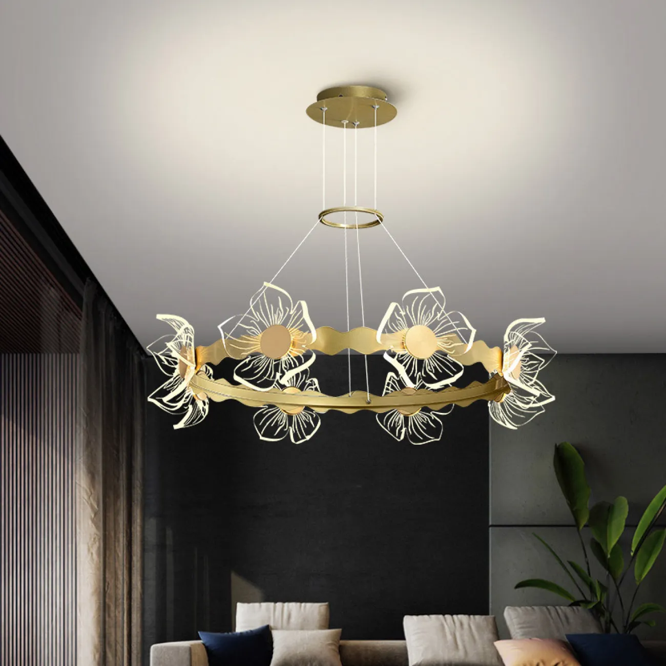 Подвесная люстра MIMOSA D58 от ImperiumLoft