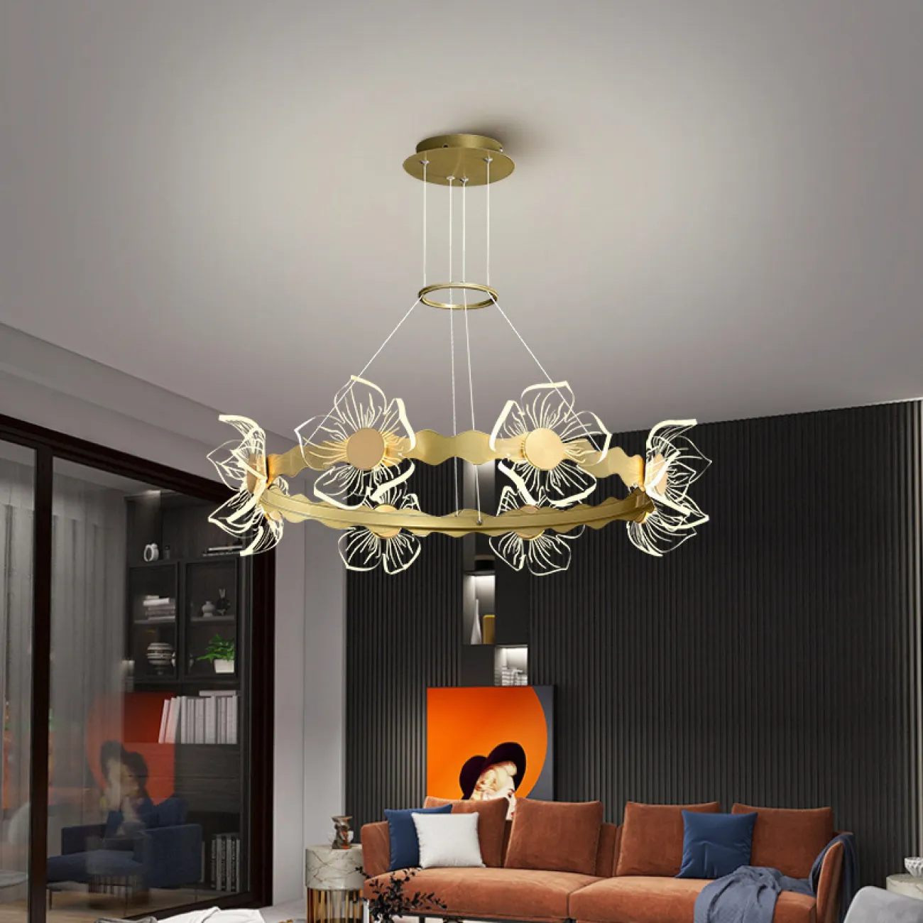 Подвесная люстра MIMOSA D58 от ImperiumLoft