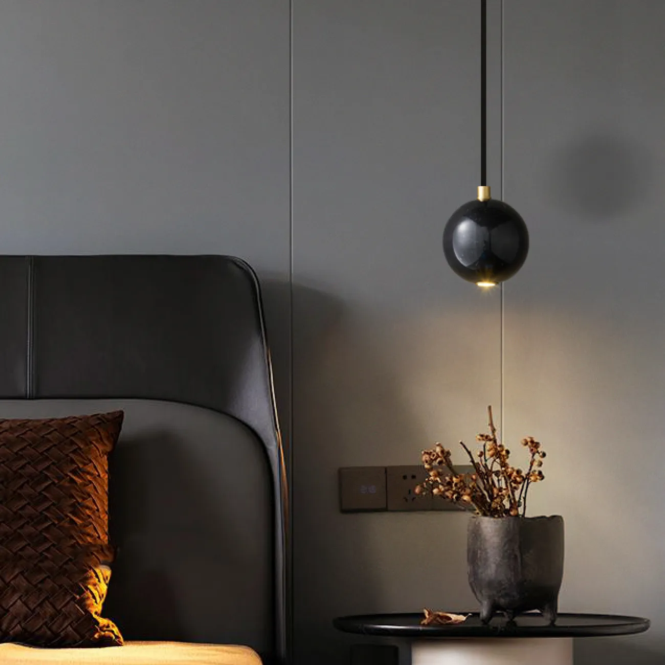 Подвесной светильник BONN Black 4000К от ImperiumLoft