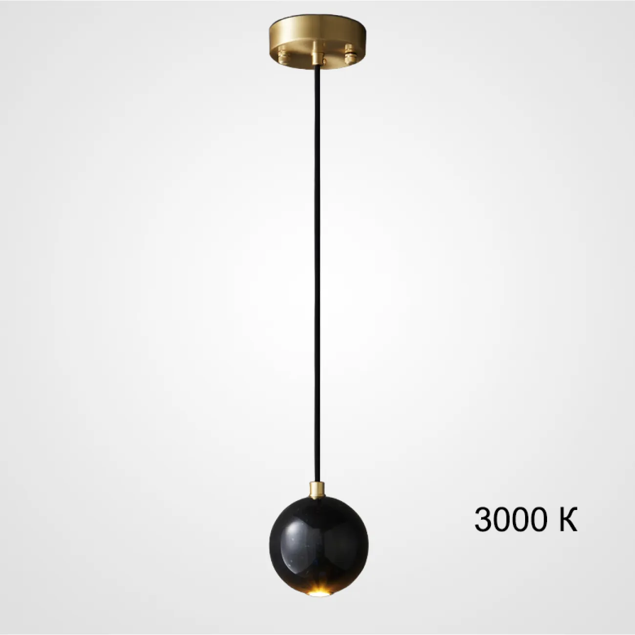 Подвесной светильник BONN Black 4000К от ImperiumLoft