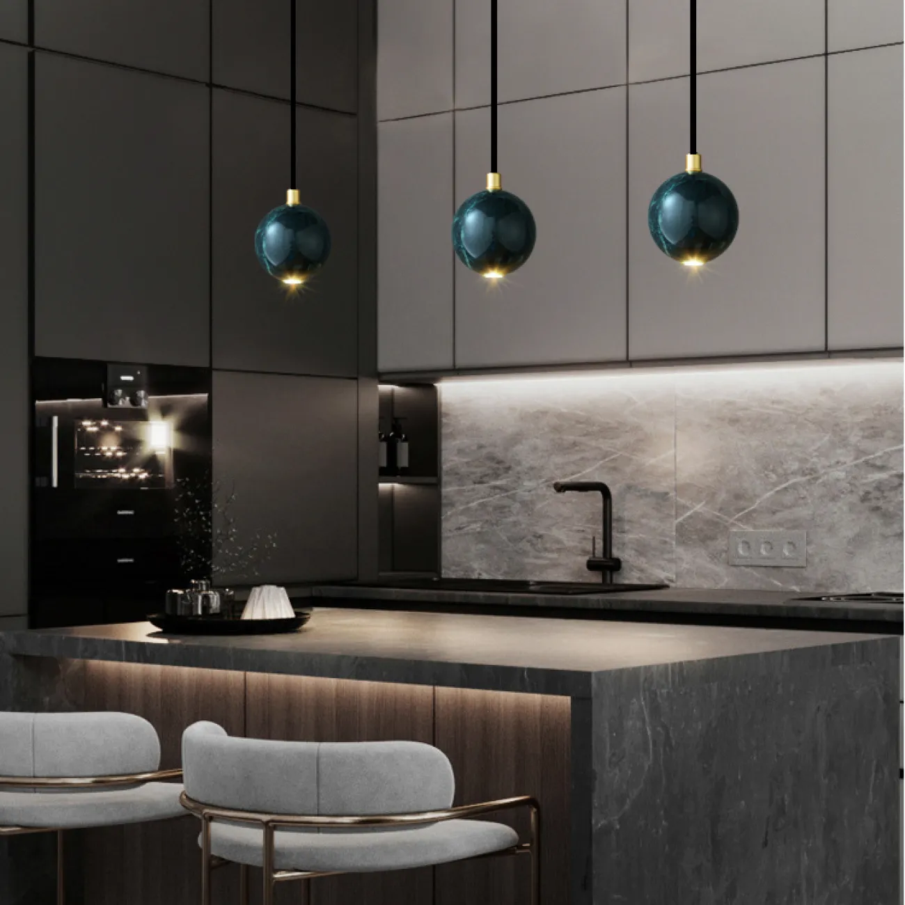 Подвесной светильник BONN White 4000К от ImperiumLoft