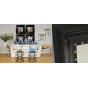 Зеркало настенное состаренное Black Foursquare от LaLume