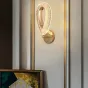 Настенный светодиодный светильник с рельефным плафоном каплевидной формы KEZIA C WALL 3000К