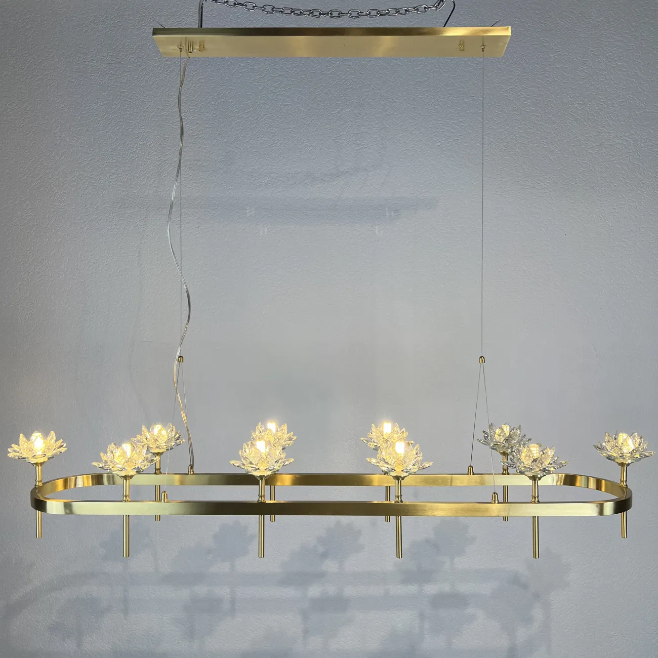 Подвесная люстра LOTOS LONG 10 от ImperiumLoft