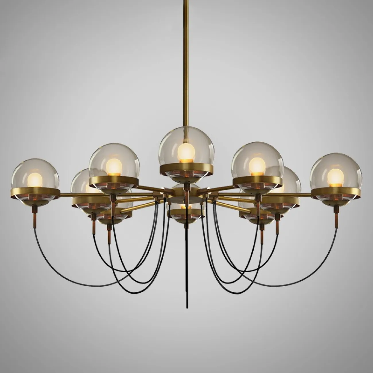 Потолочный светильник ORBIT L10 Black от ImperiumLoft