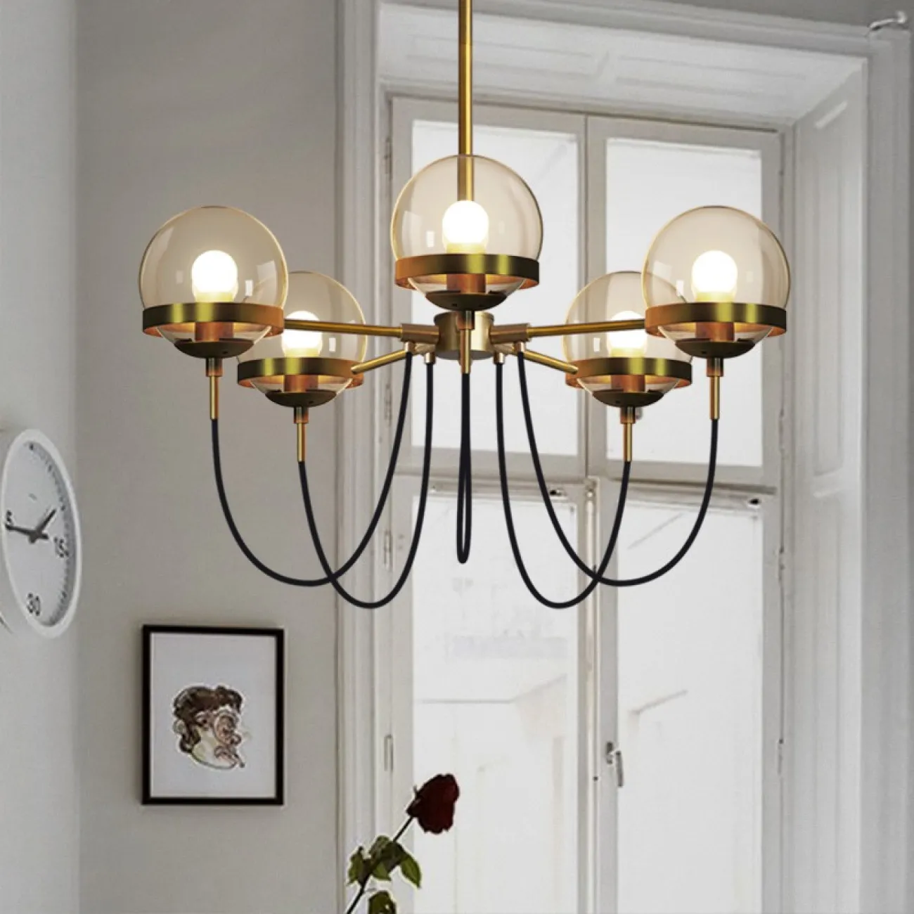 Потолочный светильник ORBIT L10 Black от ImperiumLoft