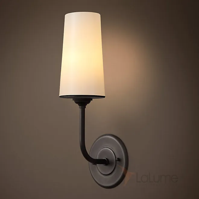 Бра RH MODERN TAPER SCONCE Glass Shade от LaLume