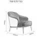Дизайнерское кресло LaLume-KK00136