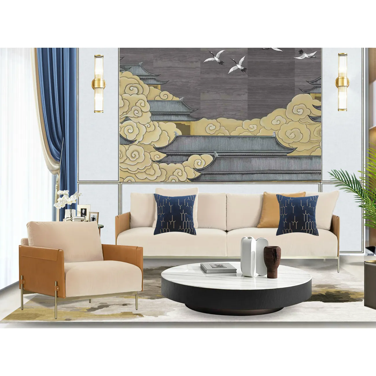 Дизайнерское кресло LaLume-KK00139